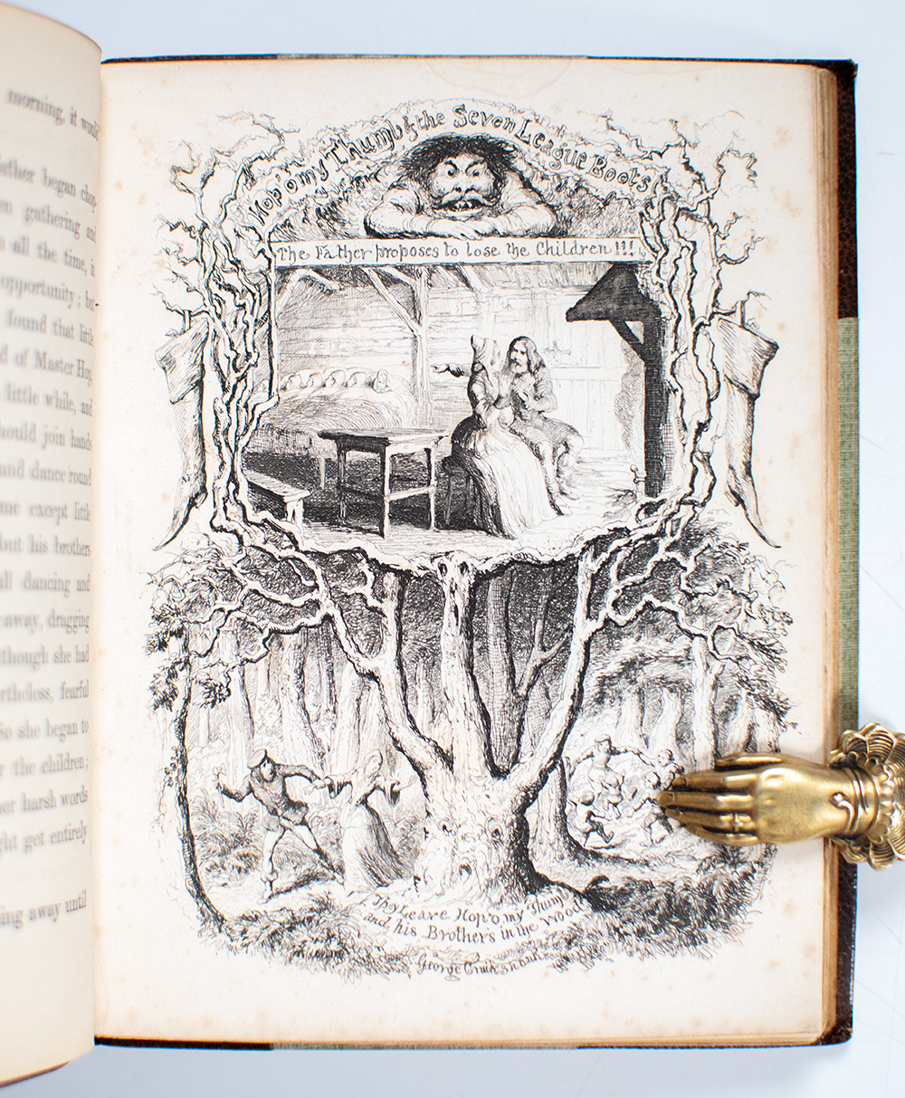 George Cruikshank's Fairy Library: Hop-O'My-Thumb and the Seven-League Boots.