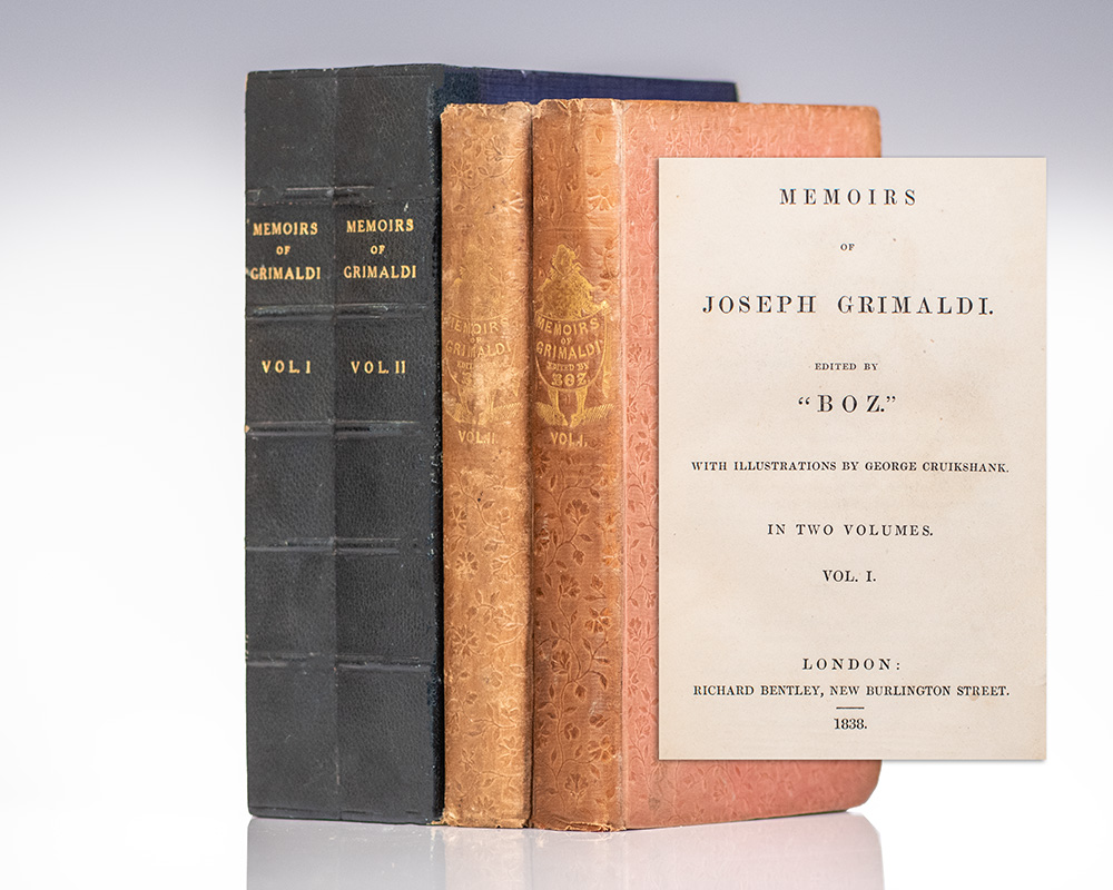 Memoirs of Joseph Grimaldi. Edited by “Boz.”