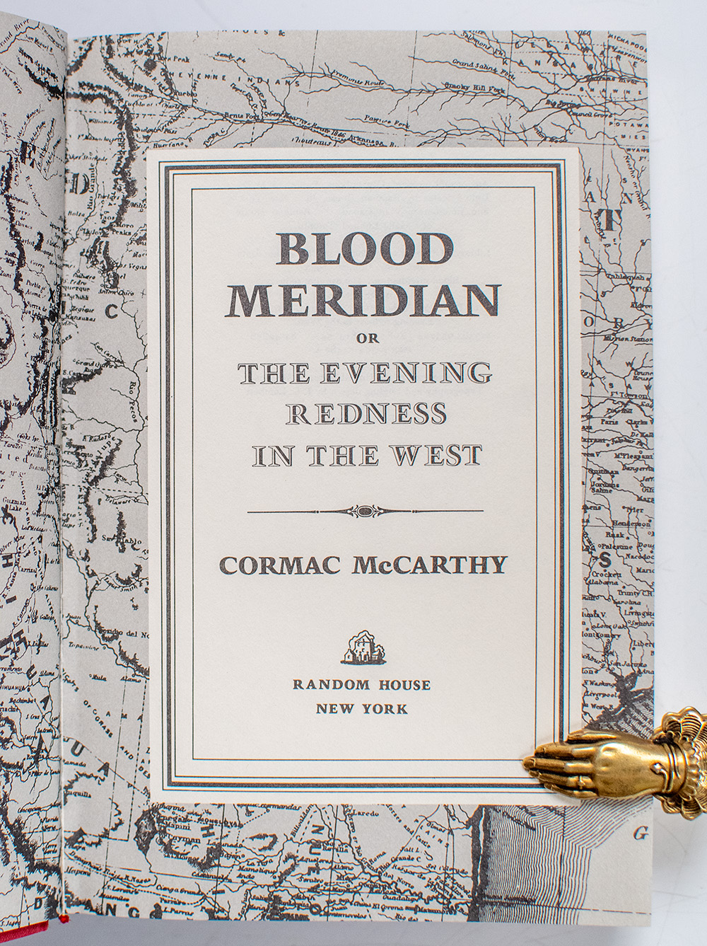 Blood Meridian, or The Evening Redness in the West.