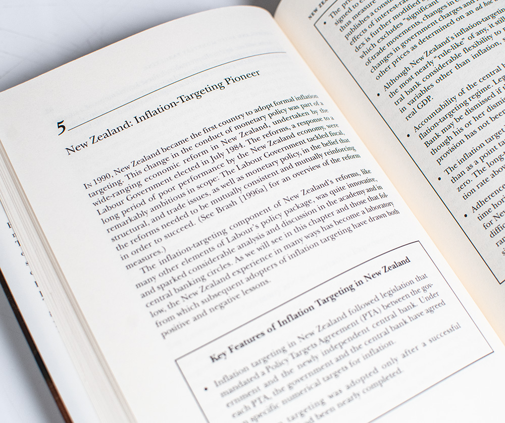 Inflation Targeting: Lessons from the International Experience.