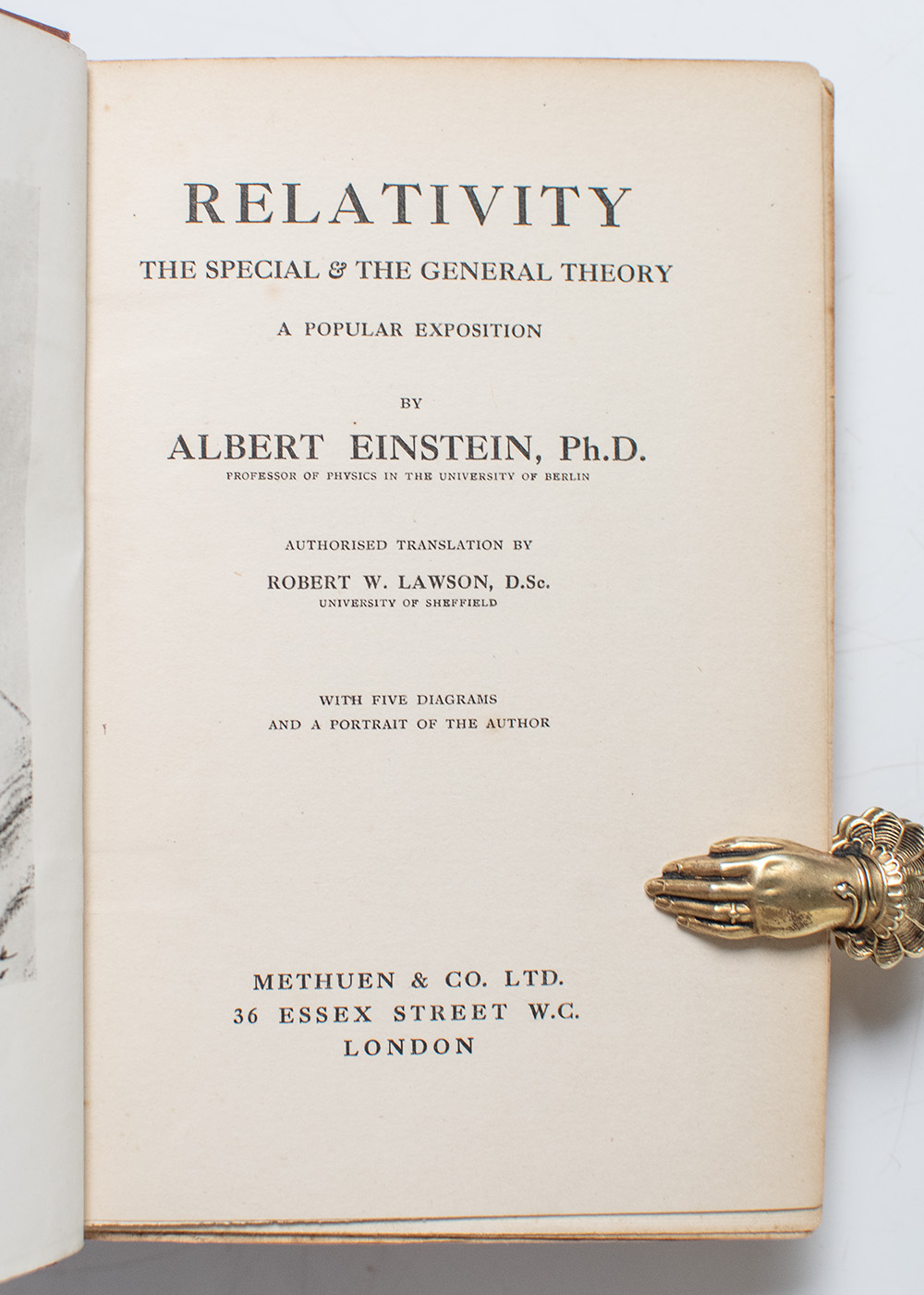Relativity: The Special And General Theory.