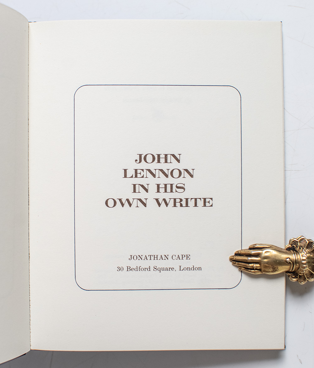 In His Own Write.