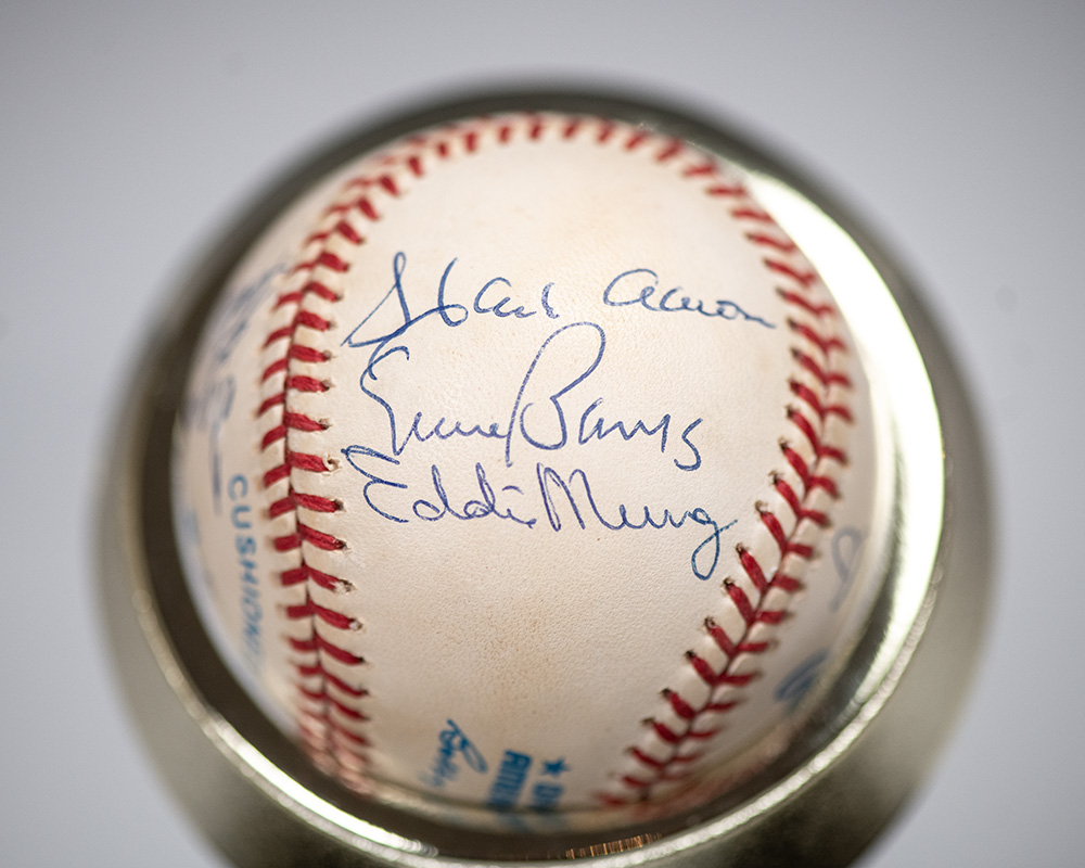 500 Home Run Club Signed Baseball.