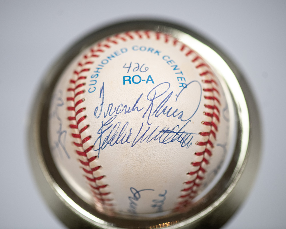 500 Home Run Club Signed Baseball.