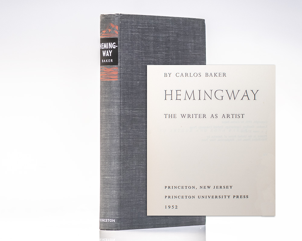 Hemingway: The Writer as Artist.