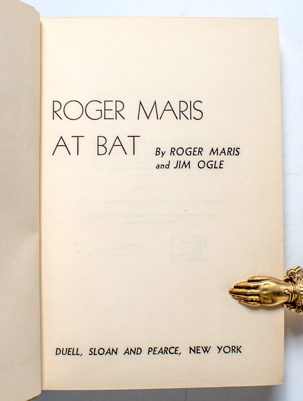 Roger Maris At Bat.