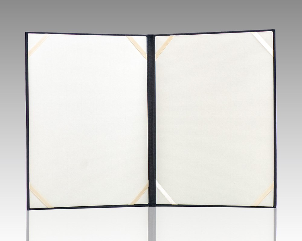 Custom Archival Octavo Presentation Portfolio.