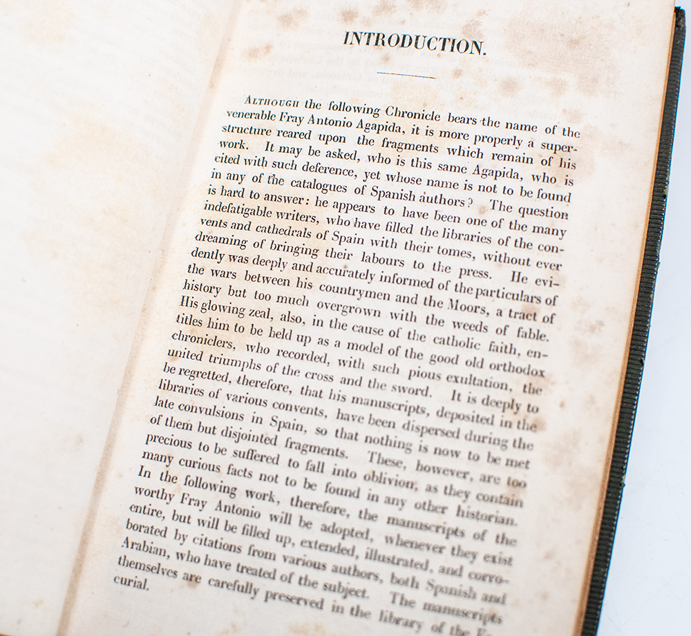A Chronicle of the Conquest of Granada: From the MSS. of Fray Antonio Agapida.