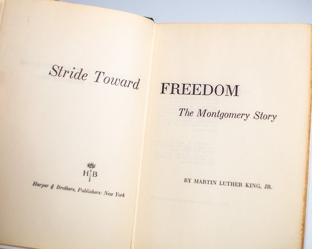 Stride Toward Freedom: The Montgomery Story.