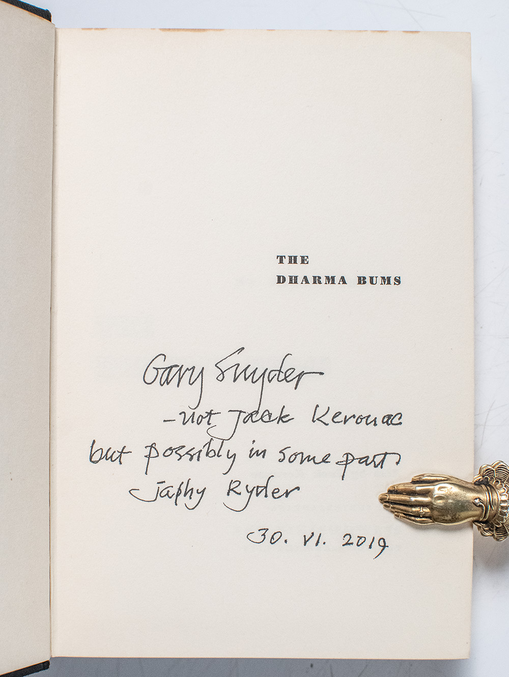 The Dharma Bums.