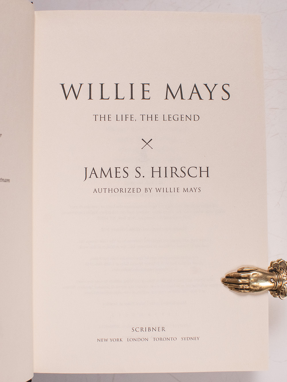 Willie Mays: The Life, The Legend.