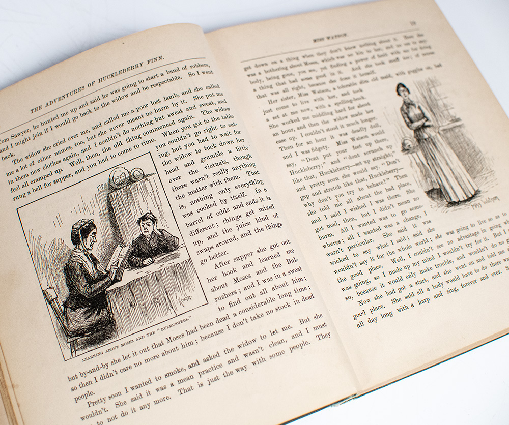 Adventures of Huckleberry Finn (Tom Sawyer's Comrade).
