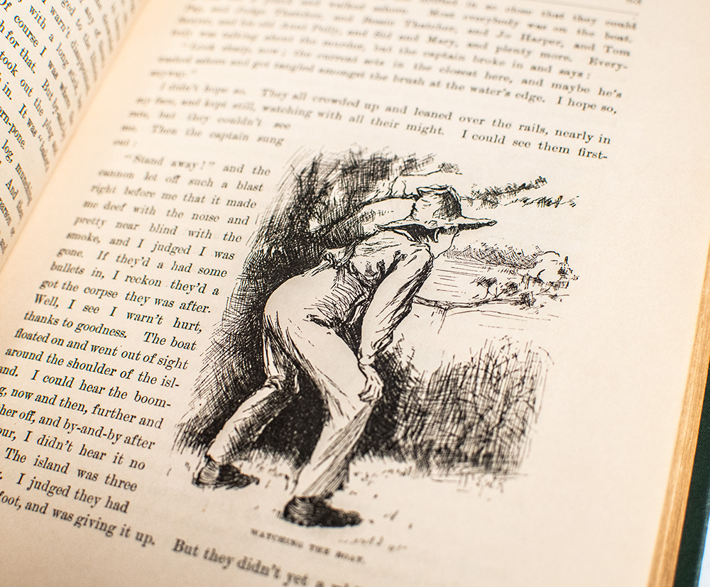 Adventures of Huckleberry Finn (Tom Sawyer's Comrade).