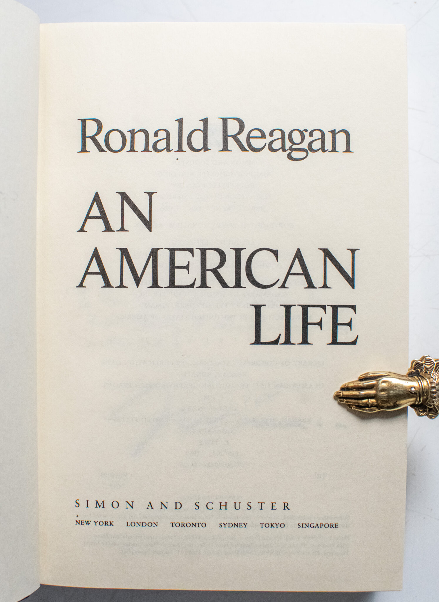 An American Life.