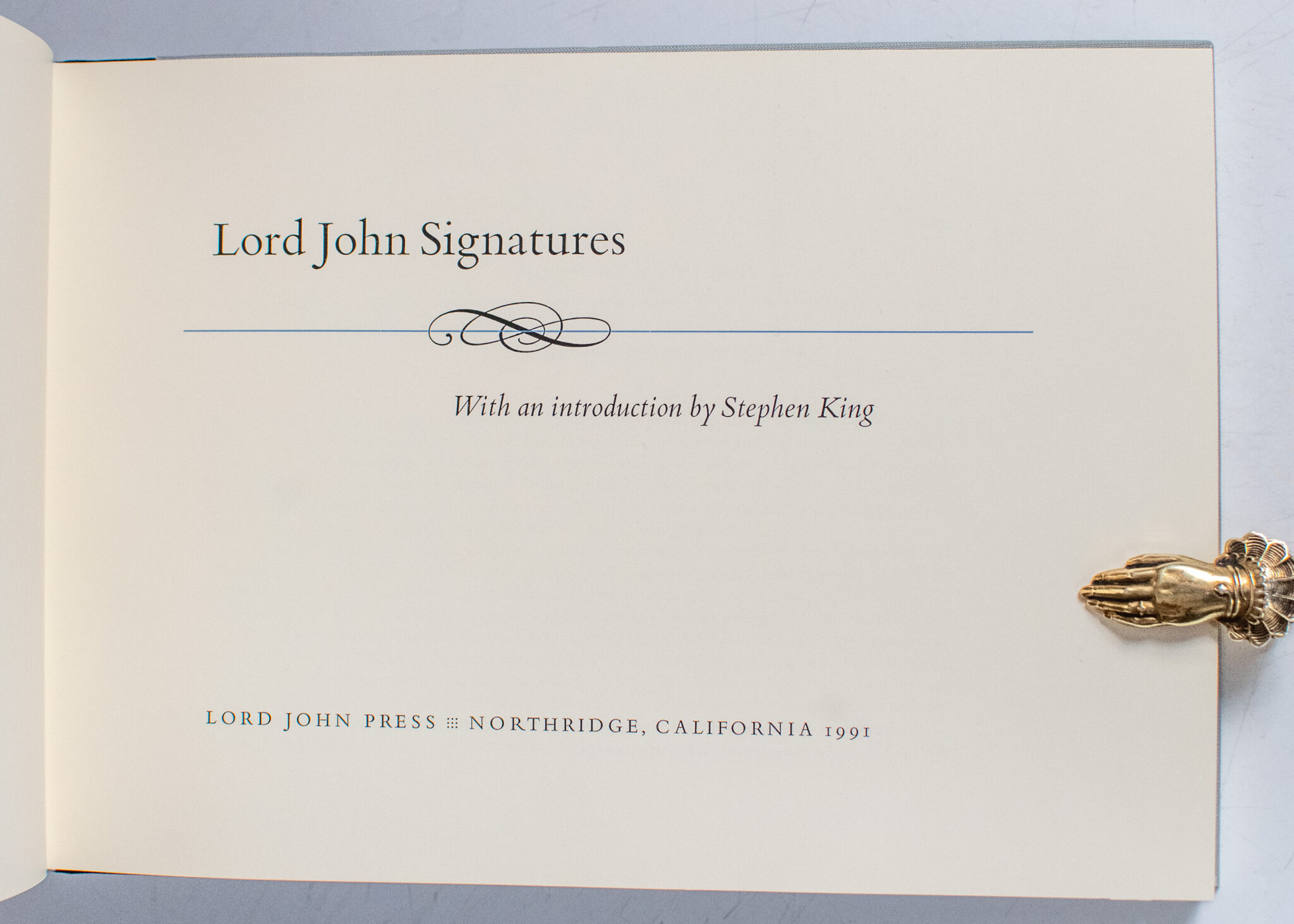 Lord John Signatures.
