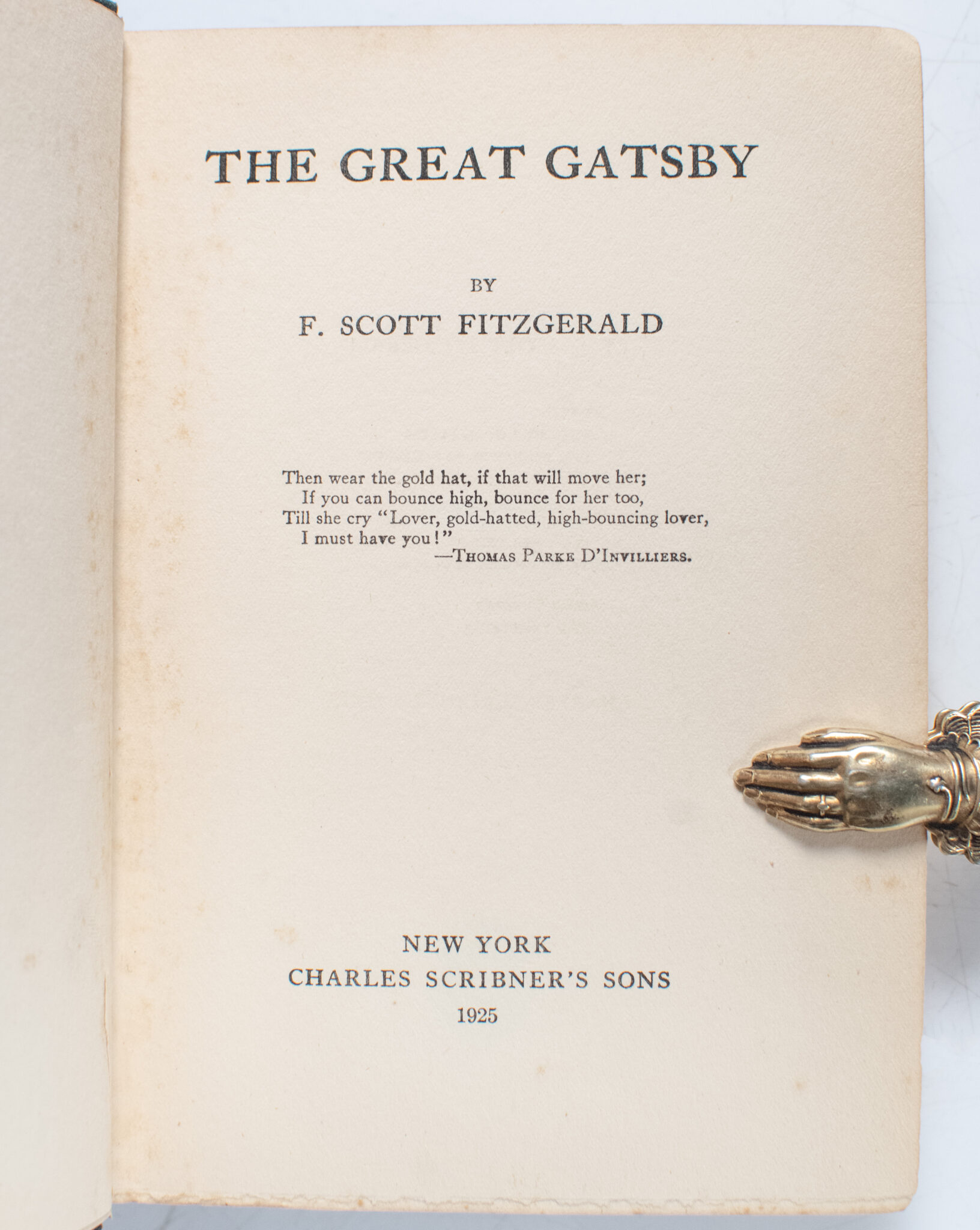The Great Gatsby.