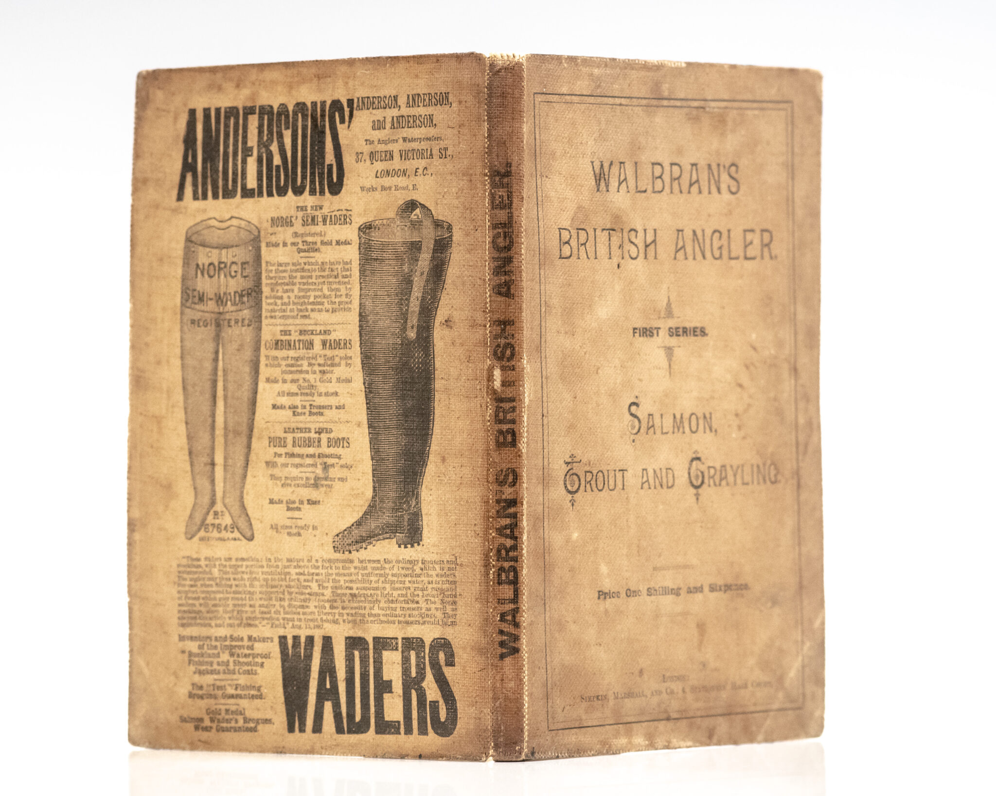 The Wharfedale Fly Book, Grayling and How to Catch Them, and Walbran's British Angler.