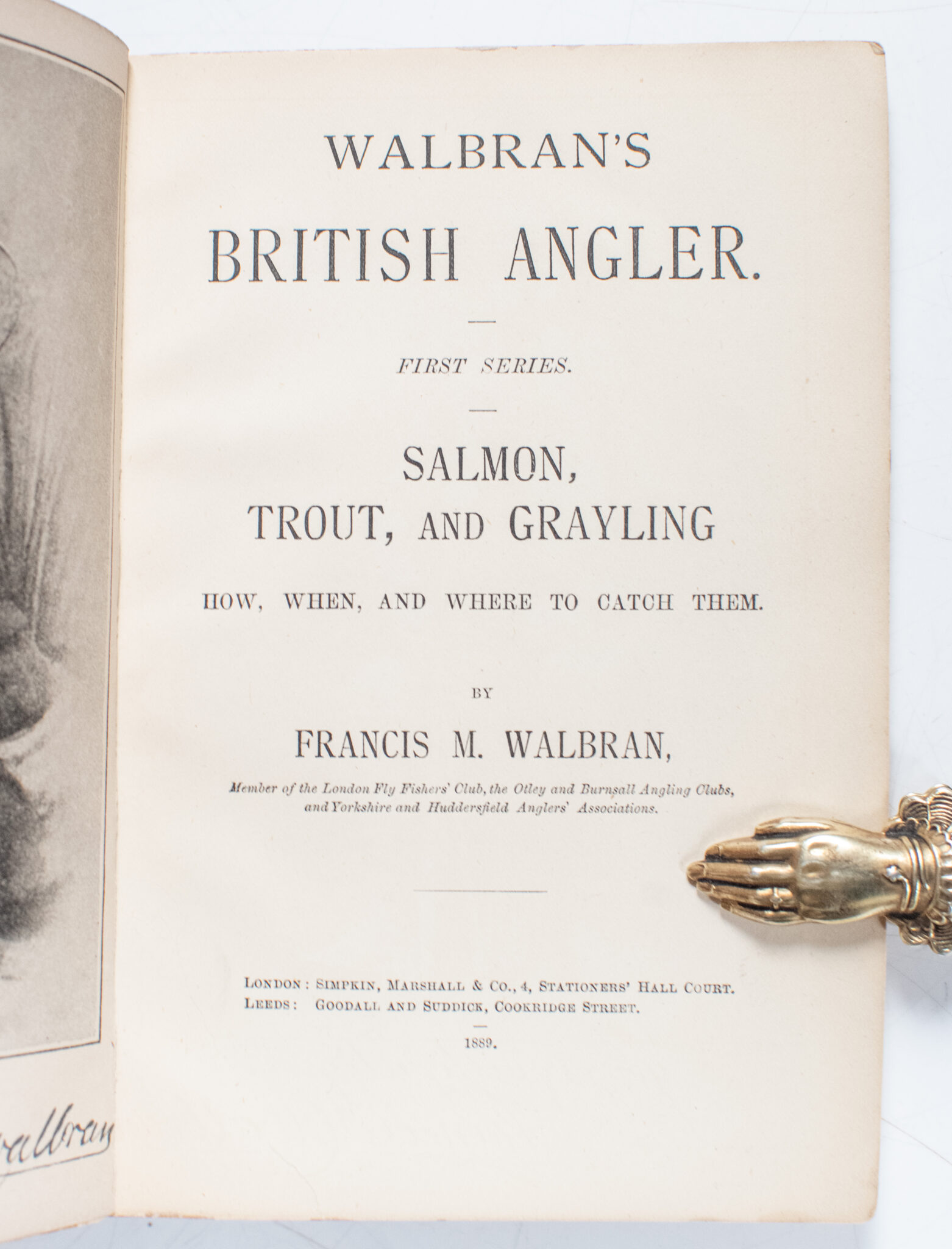 The Wharfedale Fly Book, Grayling and How to Catch Them, and Walbran's British Angler.