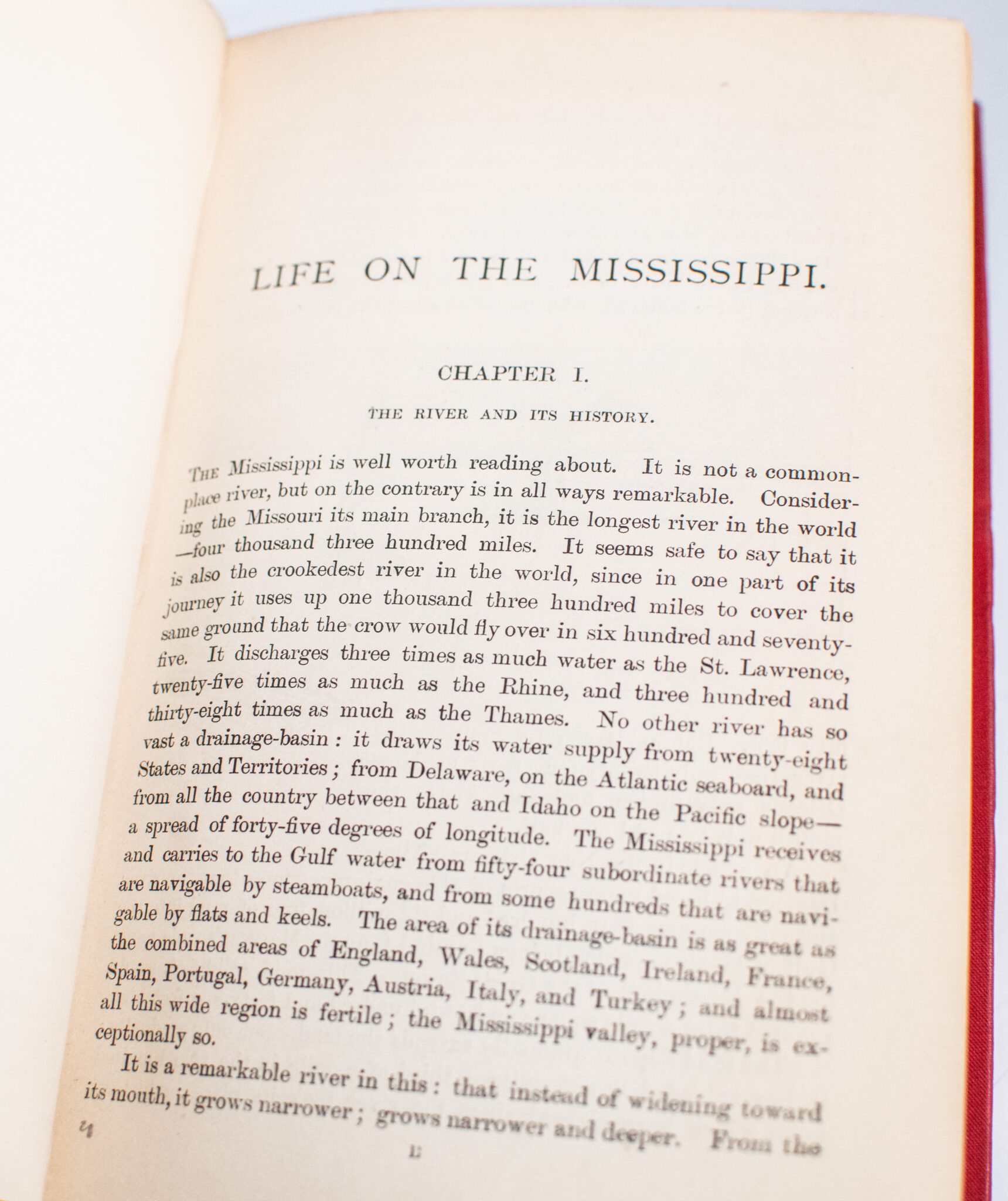 Life on the Mississippi.