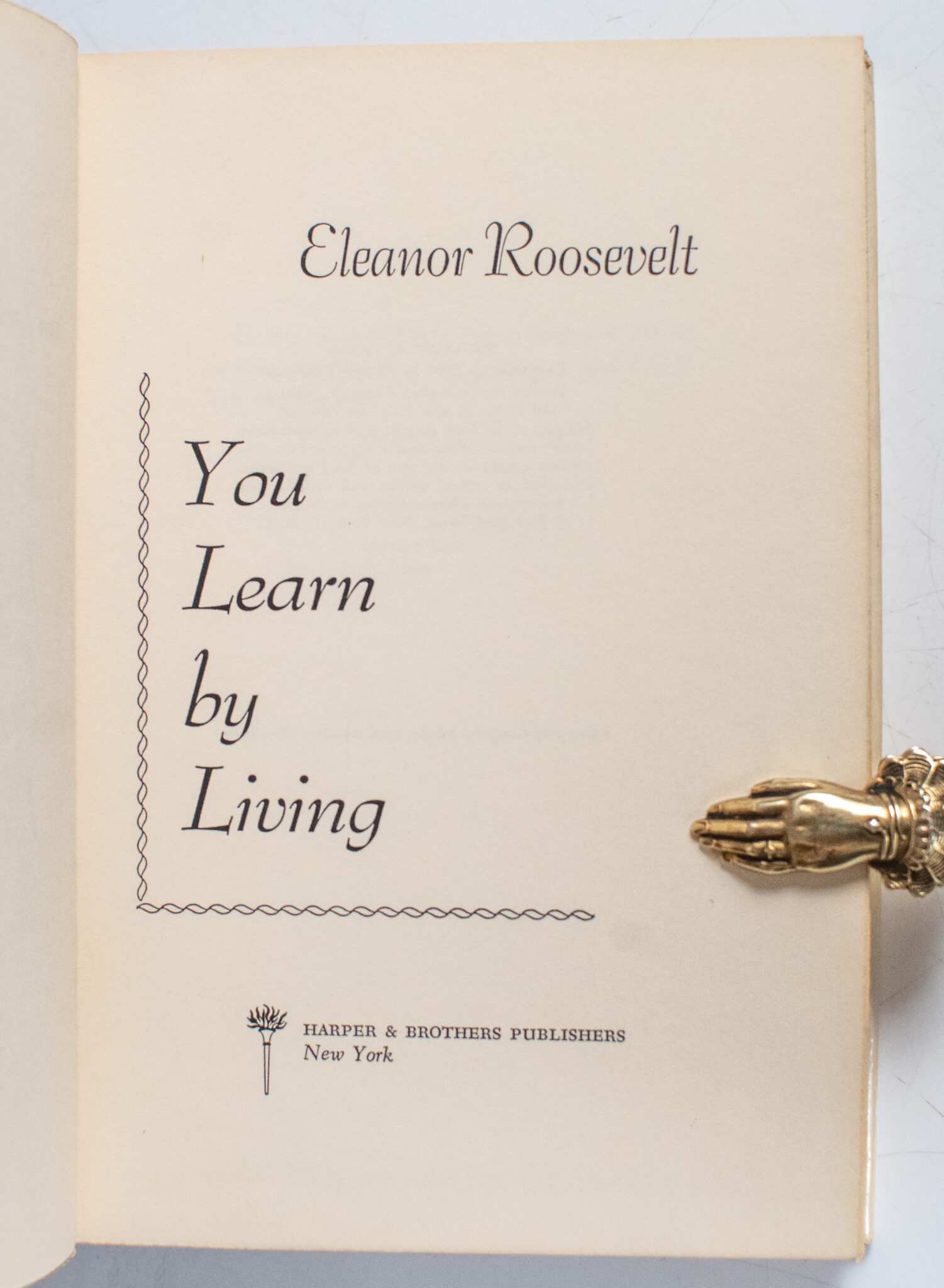 You Learn By Living.