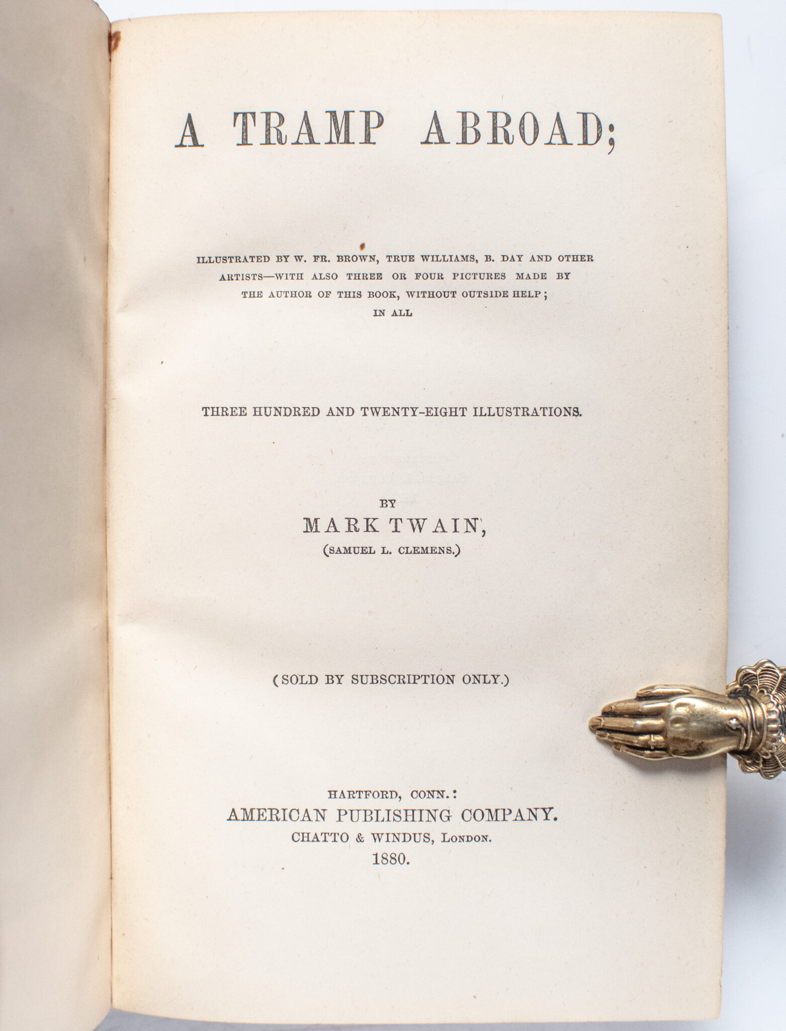 A Tramp Abroad.