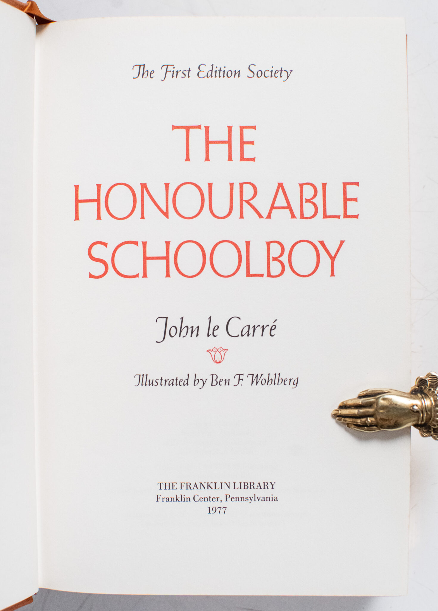 The Honourable Schoolboy.