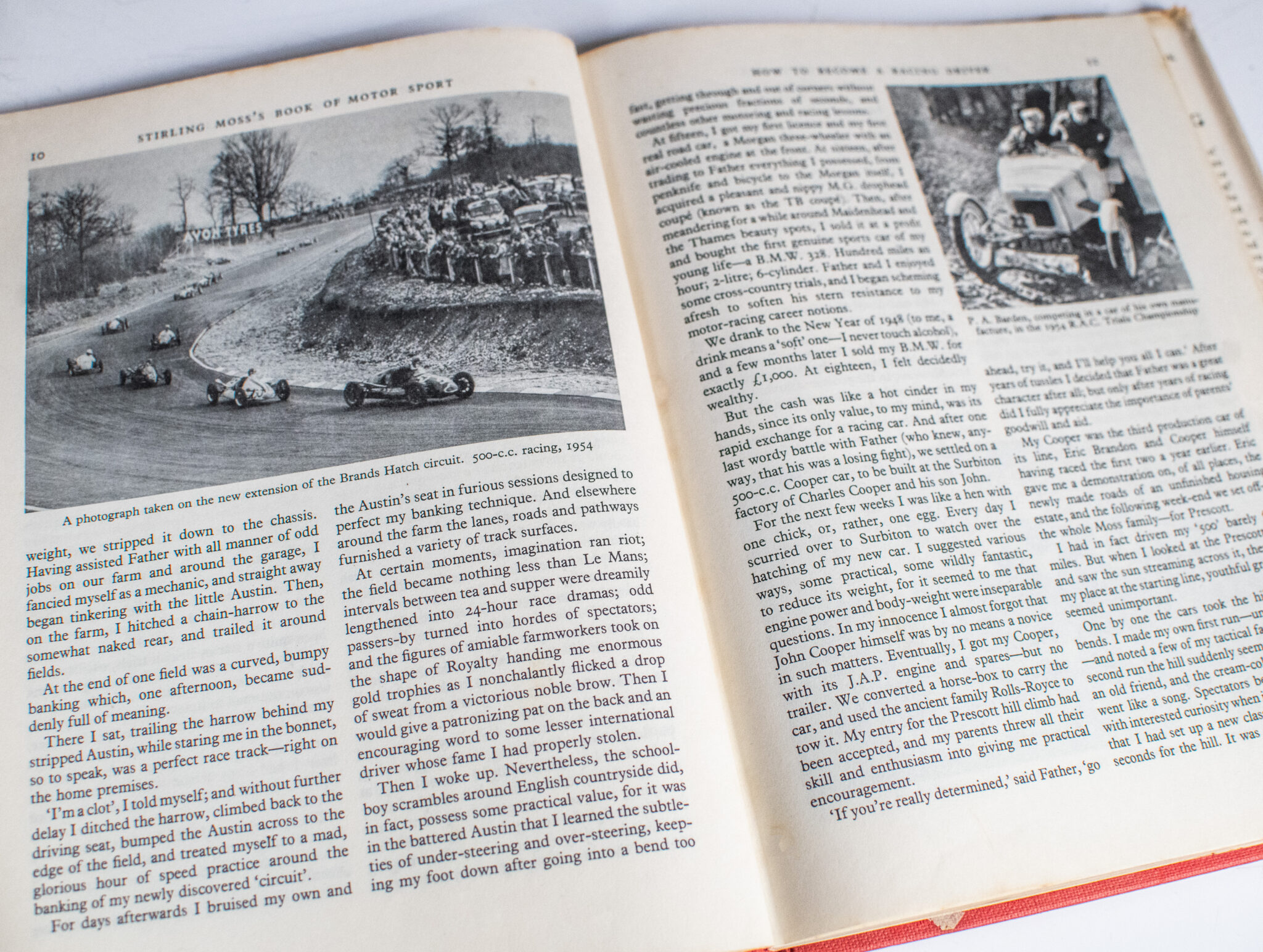 Stirling Moss’s Book of Motor Sport.