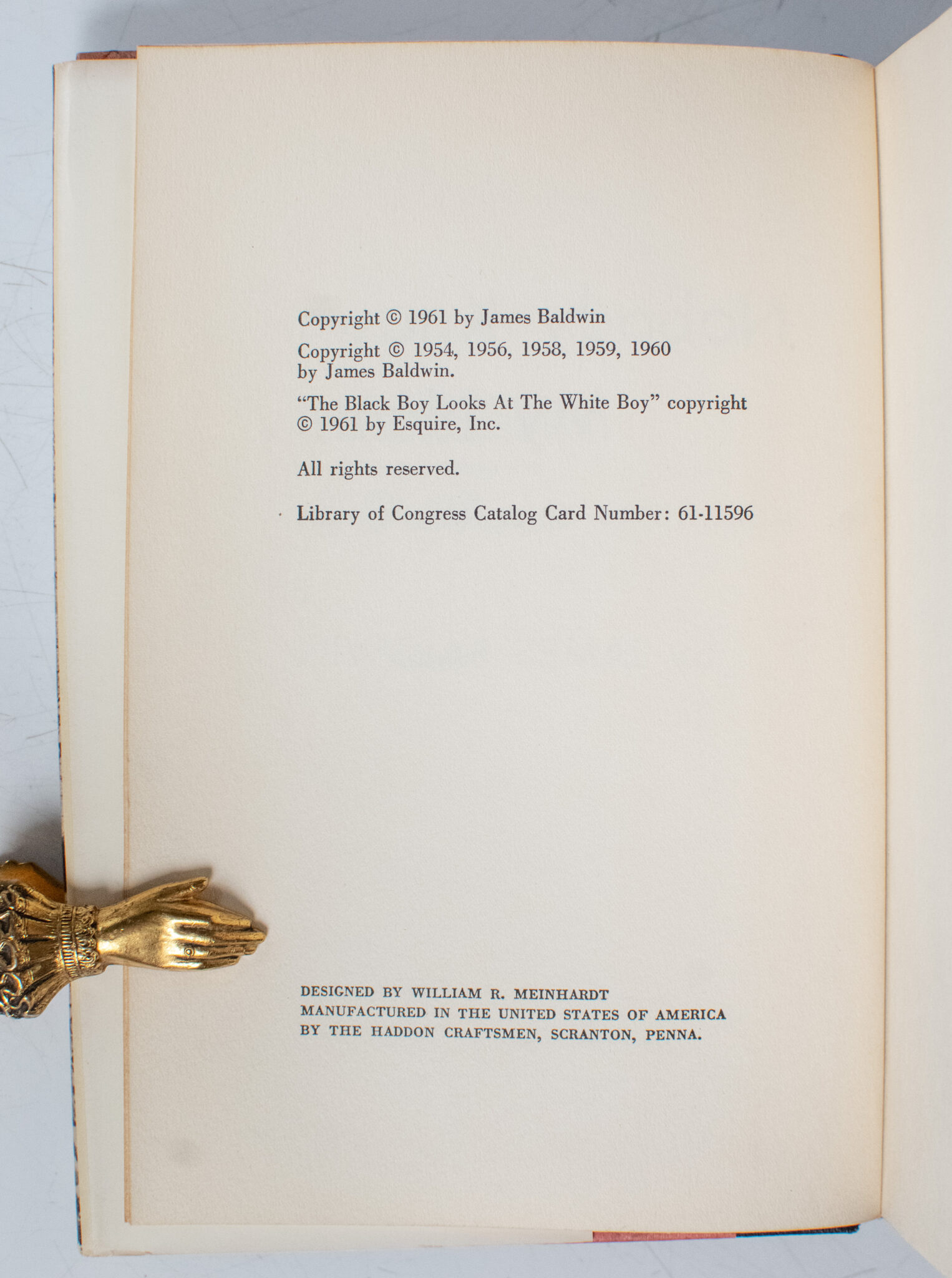 Nobody Knows My Name: More Notes of a Native Son.