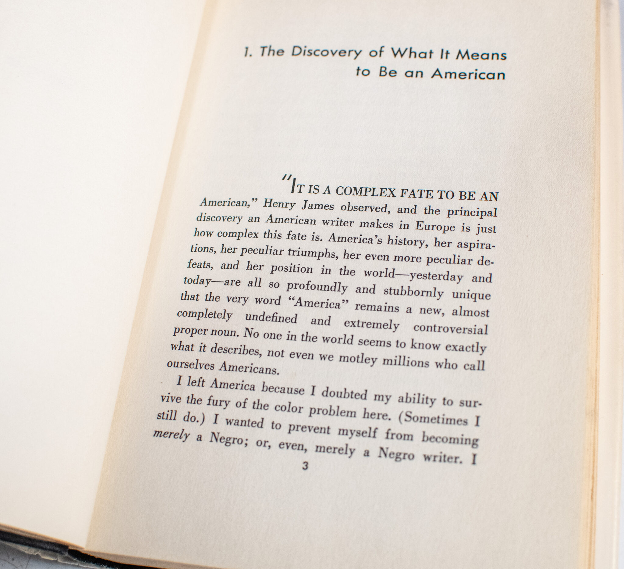 Nobody Knows My Name: More Notes of a Native Son.