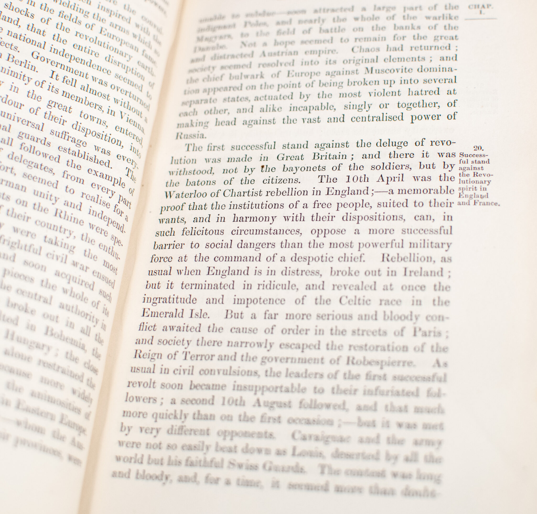 History of Europe: From the Fall of Napoleon in MDCCCXV to the Accession of Louis Napoleon in MDCCCLII Vol I.