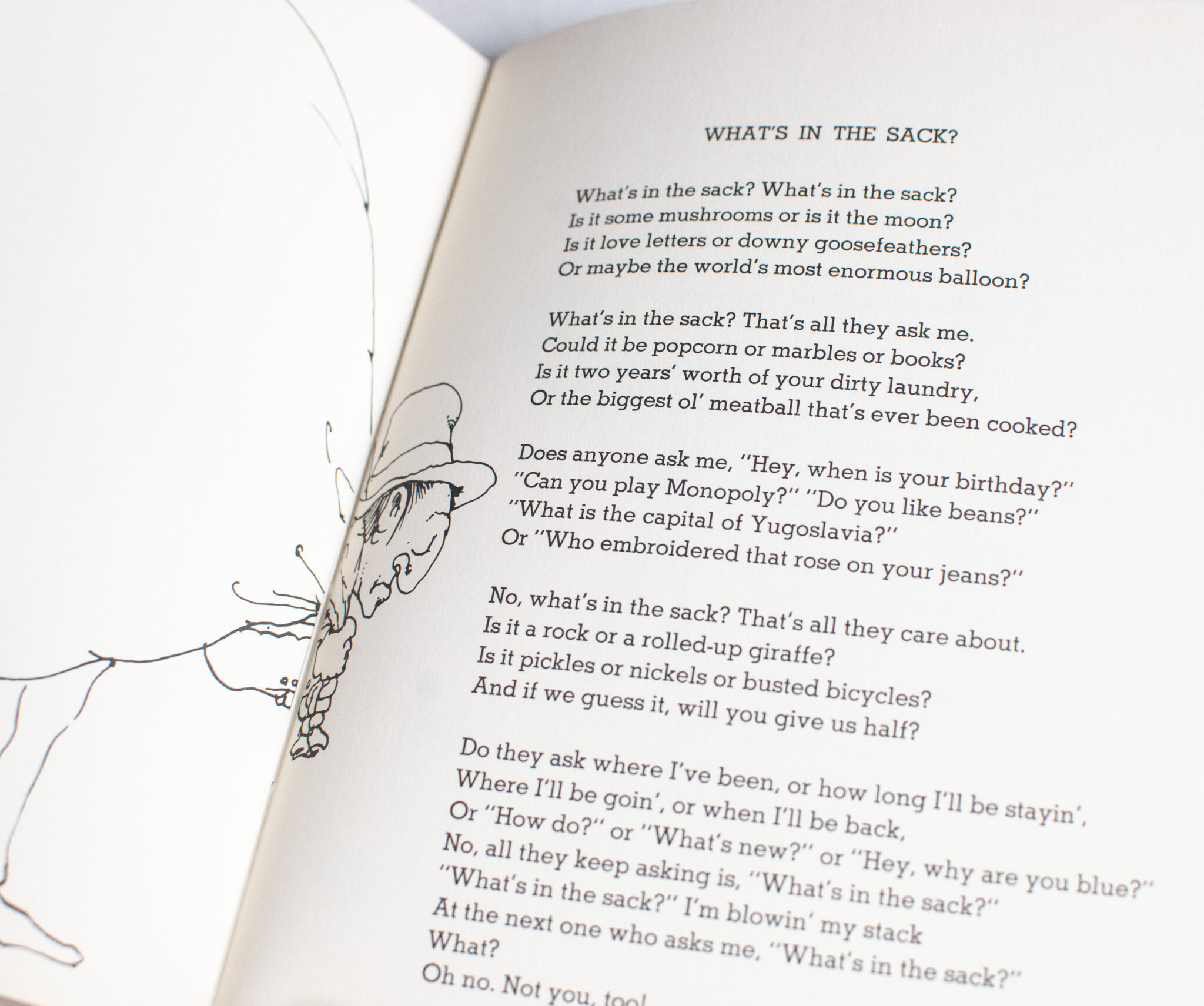Where the Sidewalk Ends: Poems and Drawings.