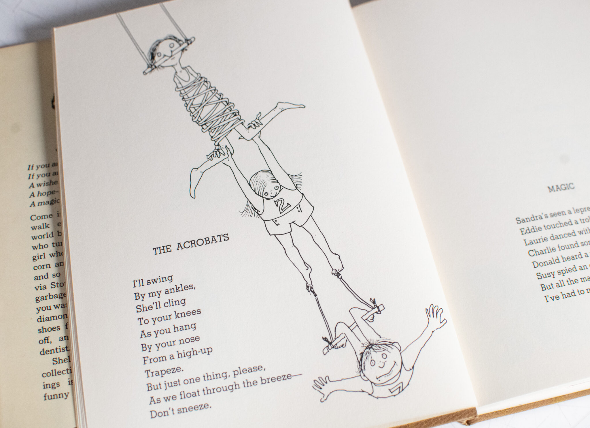 Where the Sidewalk Ends: Poems and Drawings.