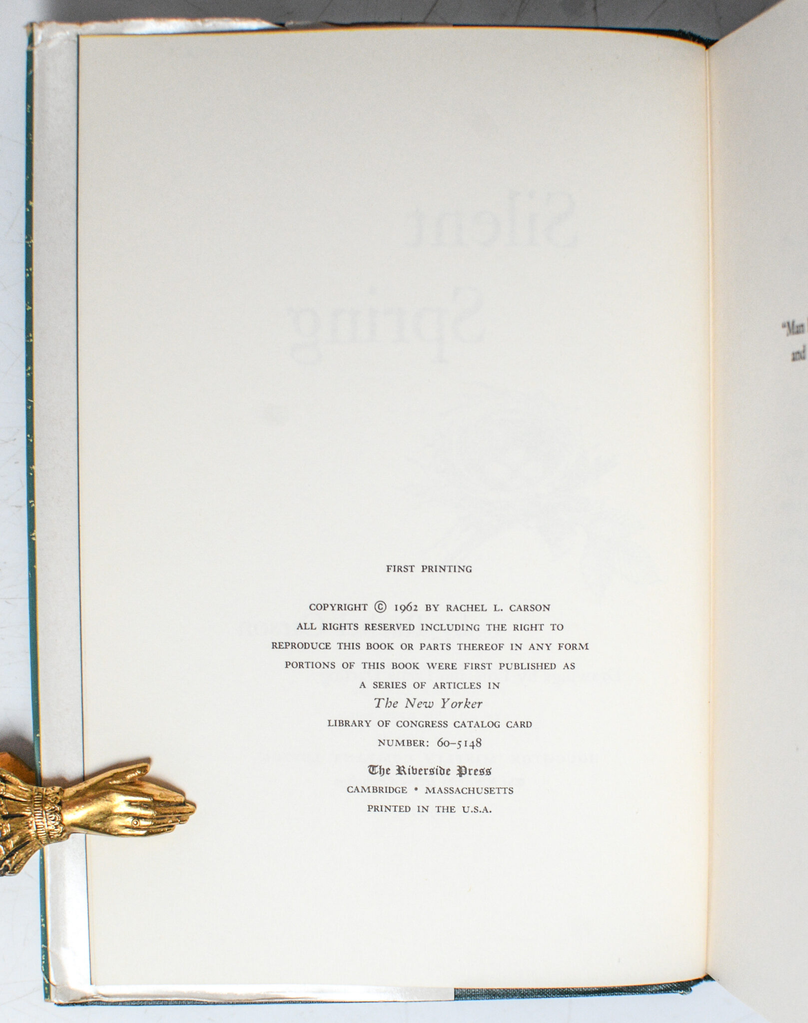 Silent Spring.