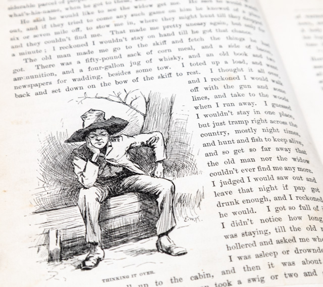 Adventures of Huckleberry Finn.