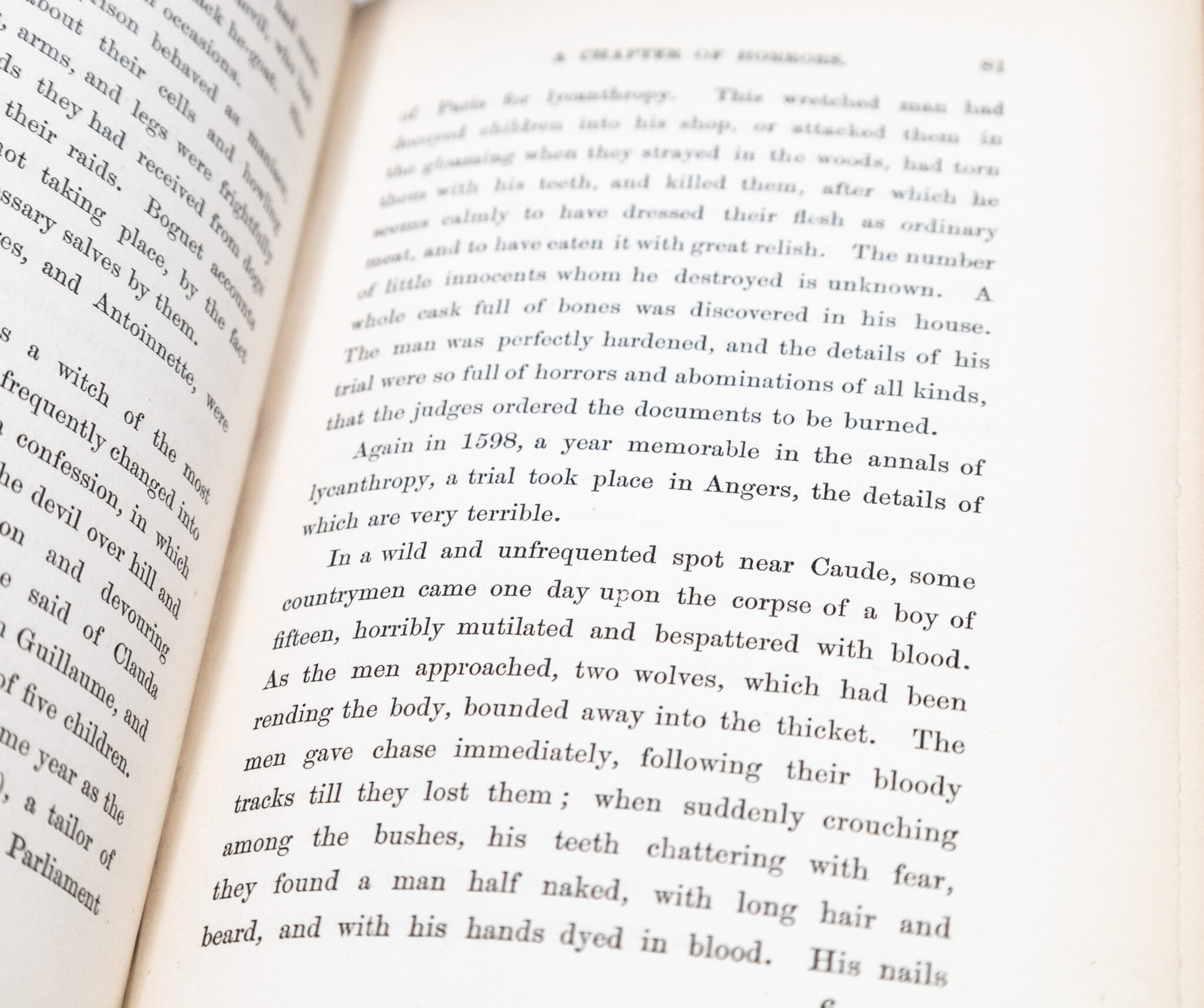The Book of Were-Wolves: Being an Account of a Terrible Superstition.