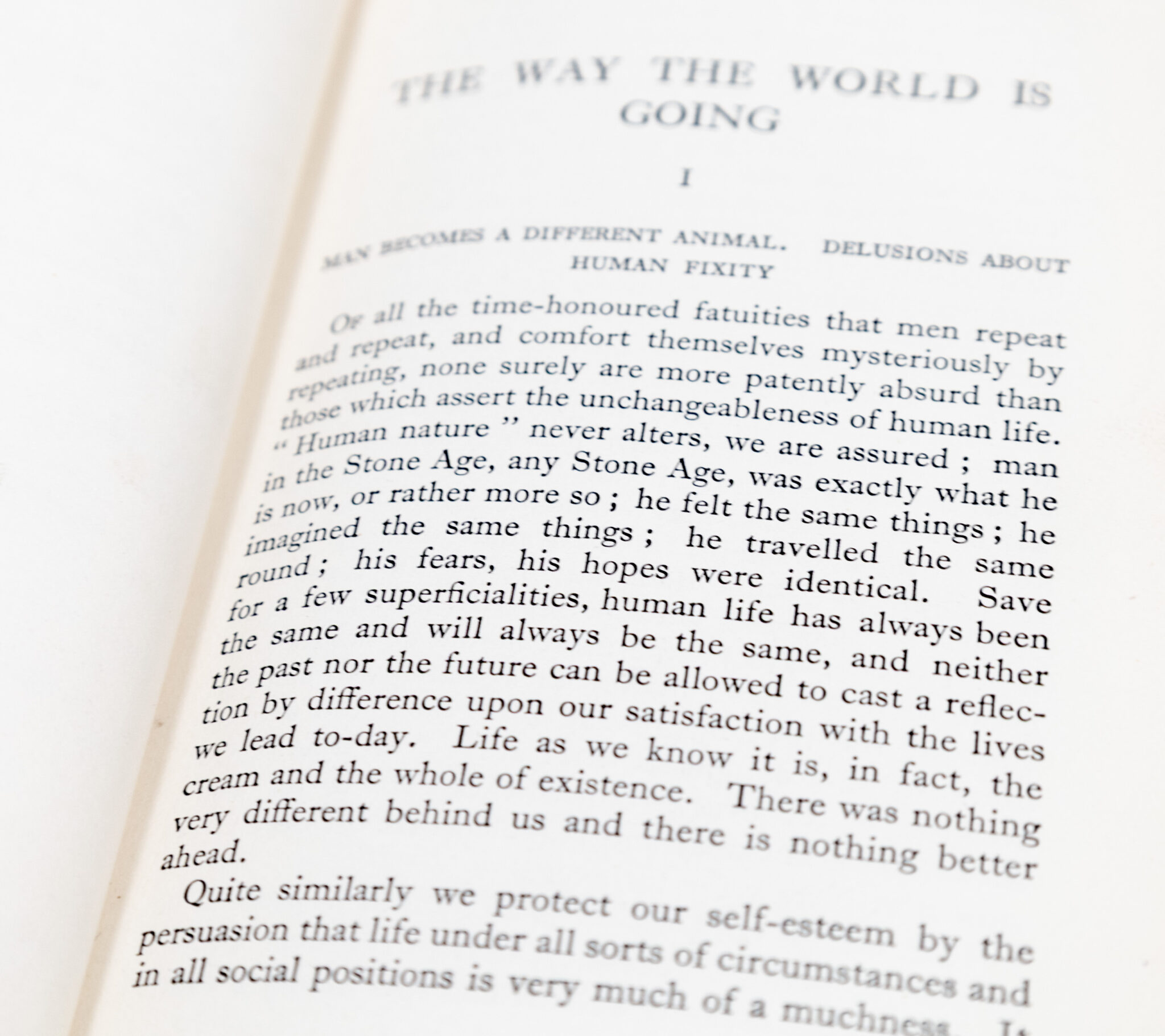 The Way The World is Going: Guesses & Forecasts of The Years Ahead.