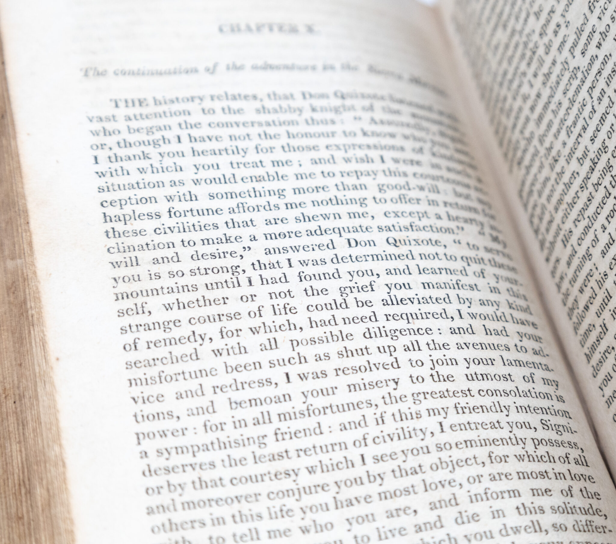 The History and Adventures of the Renowned Don Quixote.