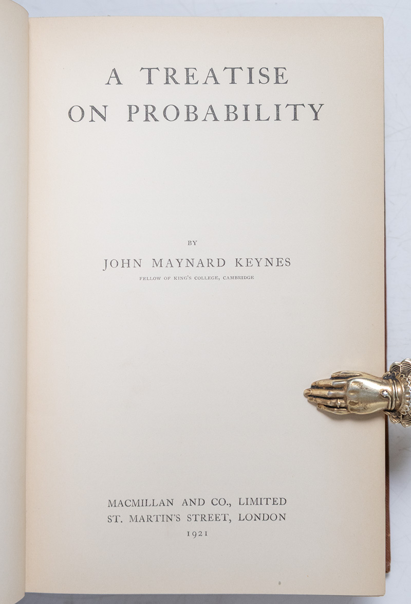 A Treatise on Probability.