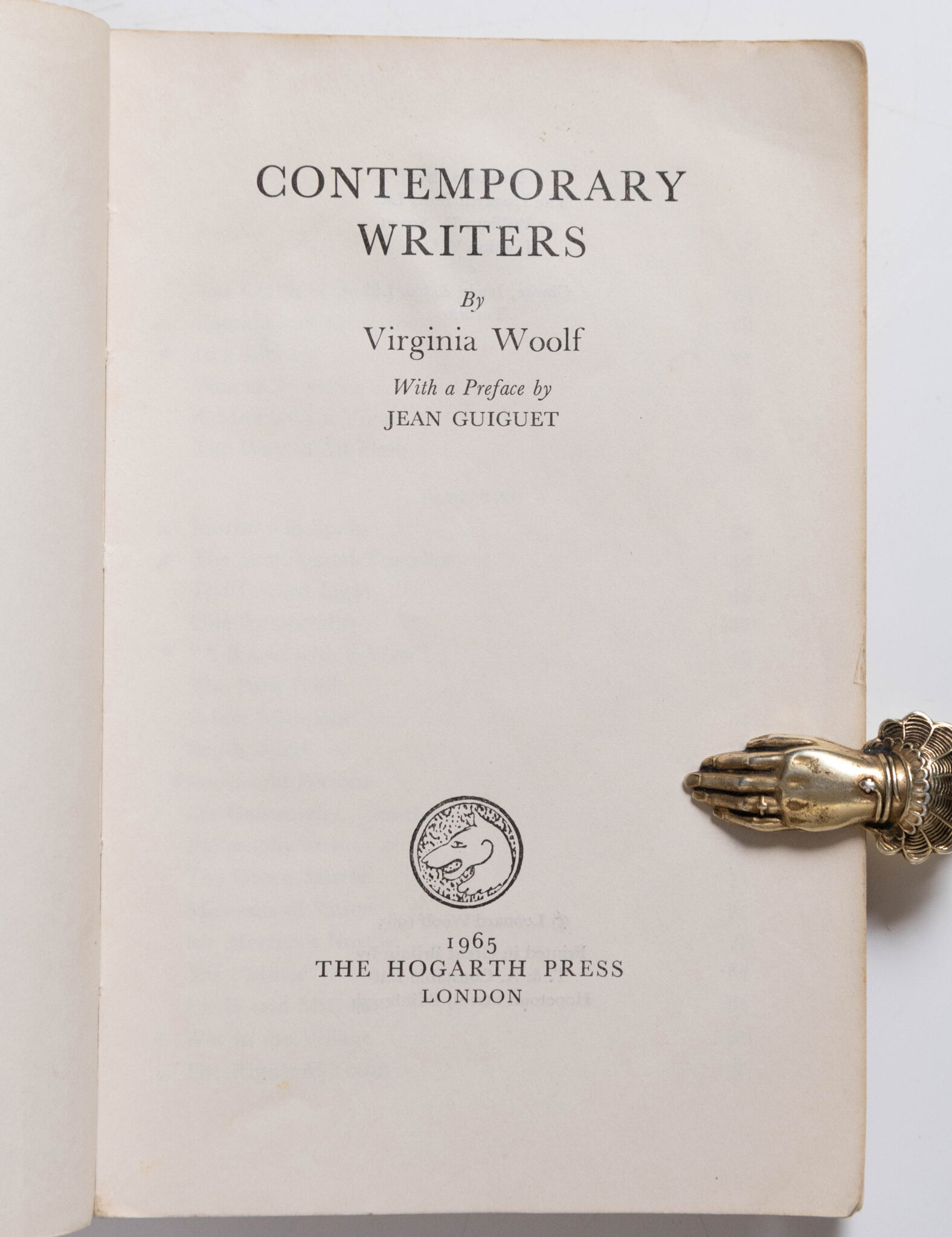 Contemporary Writers.
