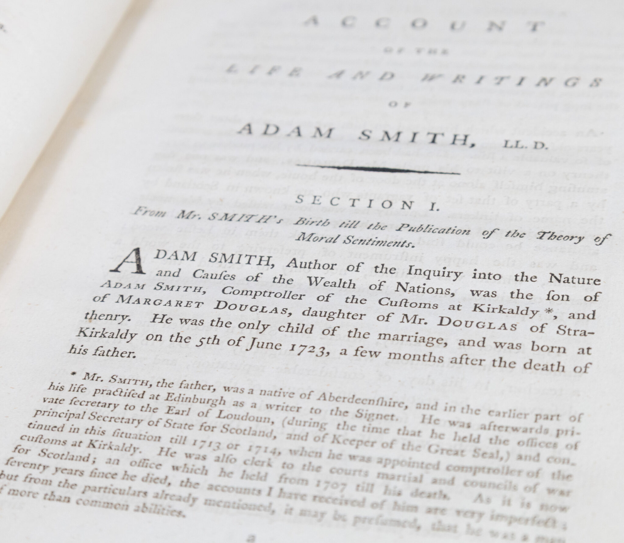 Essays on Philosophical Subjects... To Which Is Prefixed, an Account of the Life and Writings of the Author by Dugald Stewart.