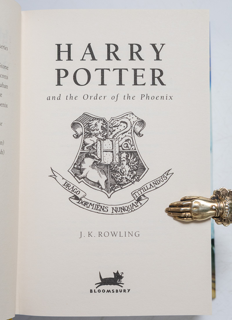 Harry Potter and the Order of the Phoenix.