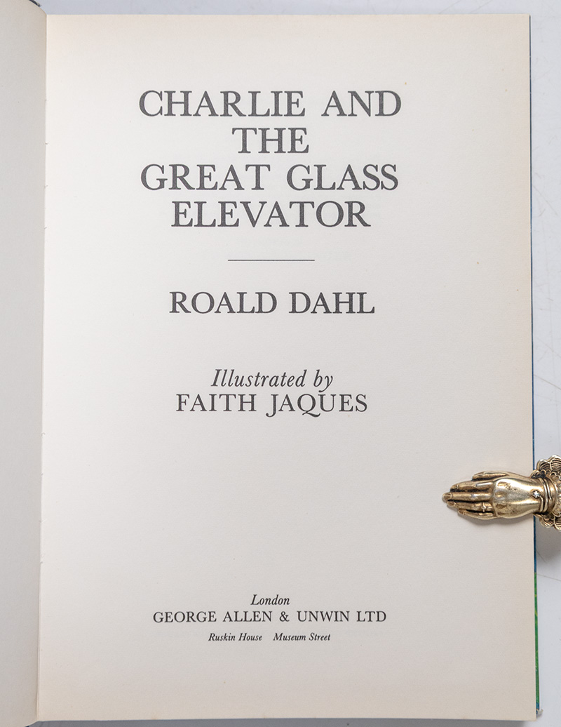 Charlie and the Great Glass Elevator.