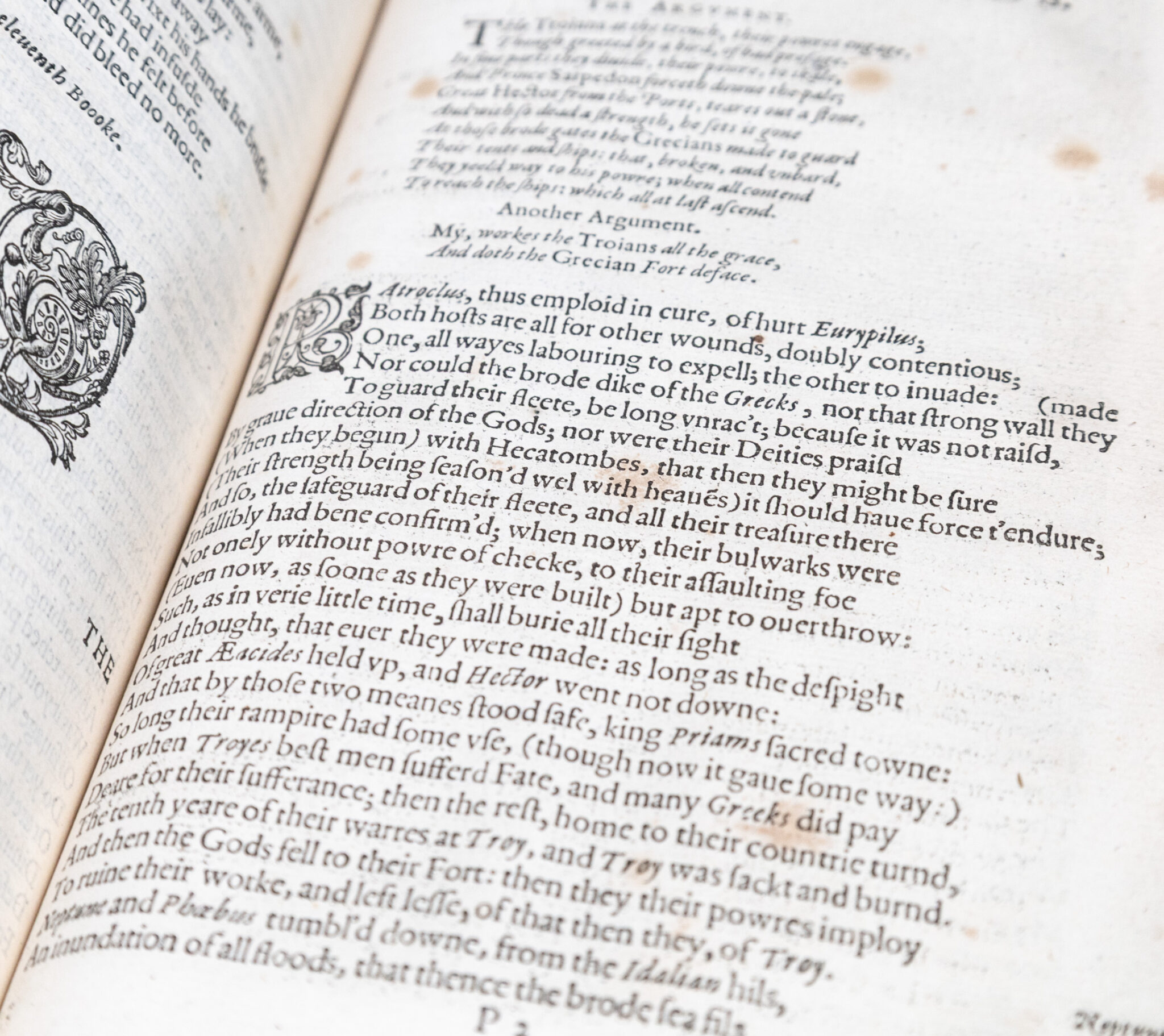 The Whole Works of Homer; Prince of Poetts In his Iliads, and Odysses. Translated according to the Greeke by Geo. Chapman.