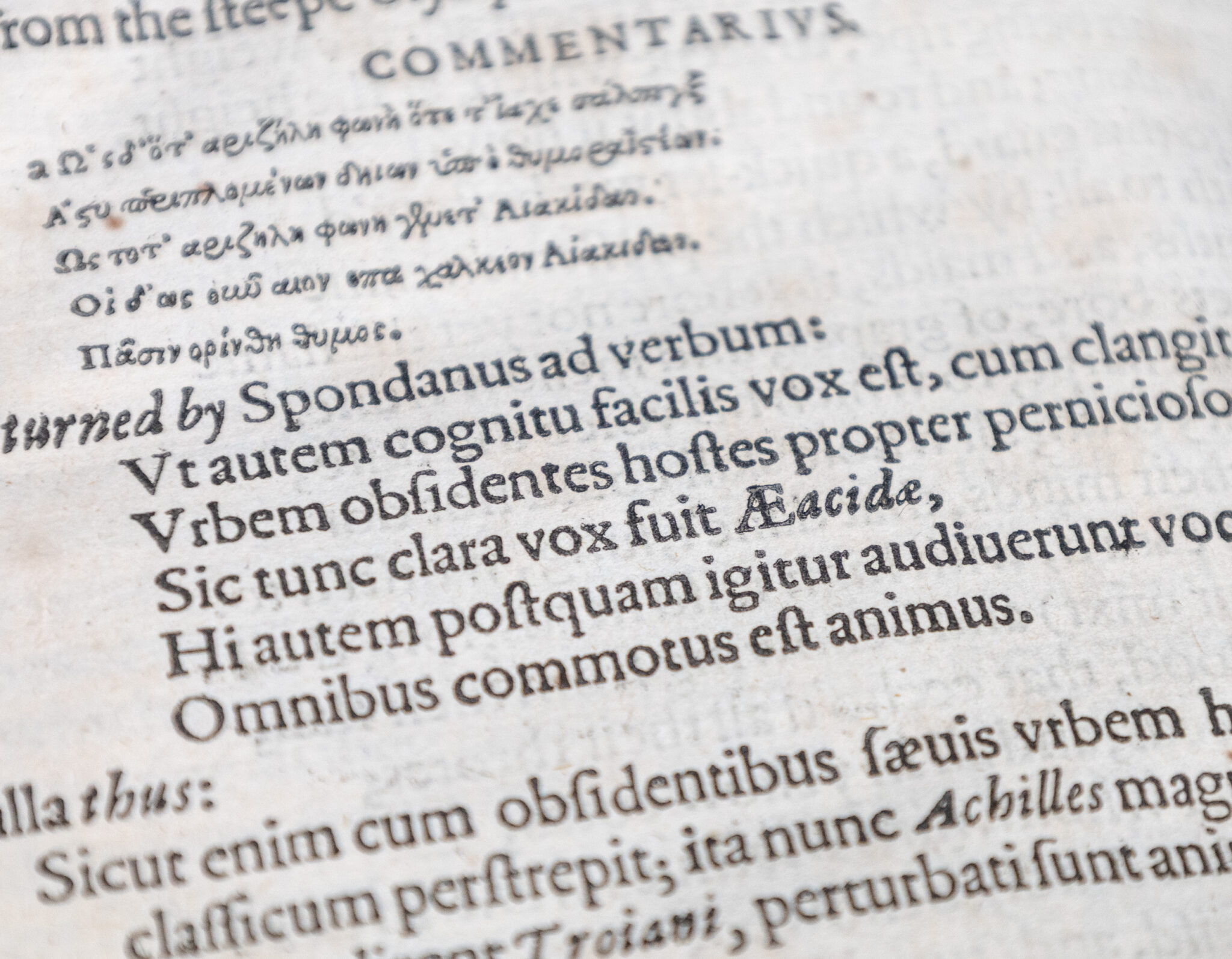The Whole Works of Homer; Prince of Poetts In his Iliads, and Odysses. Translated according to the Greeke by Geo. Chapman.
