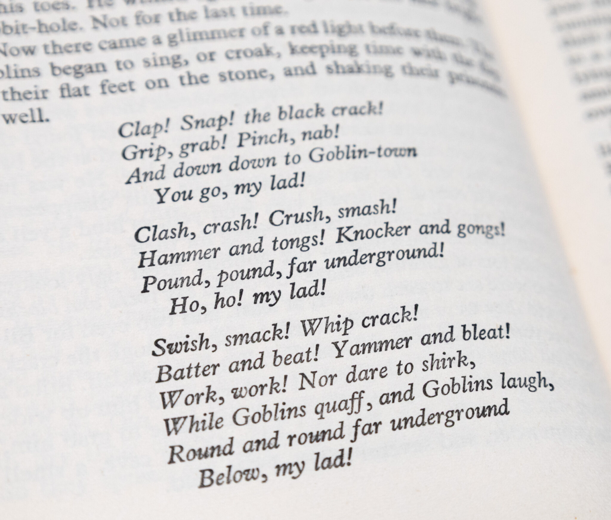 The Hobbit or There and Back Again.