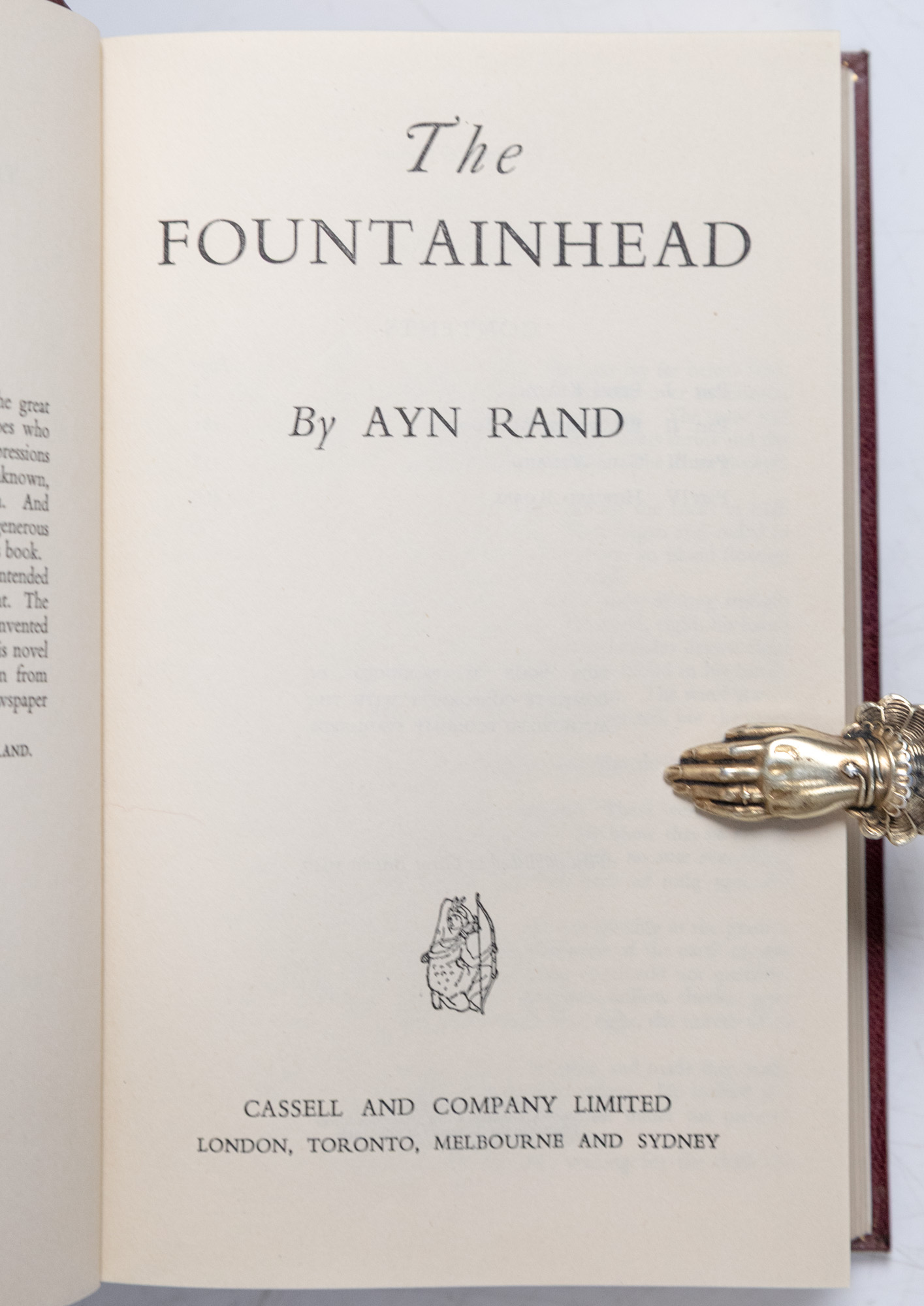 The Fountainhead.