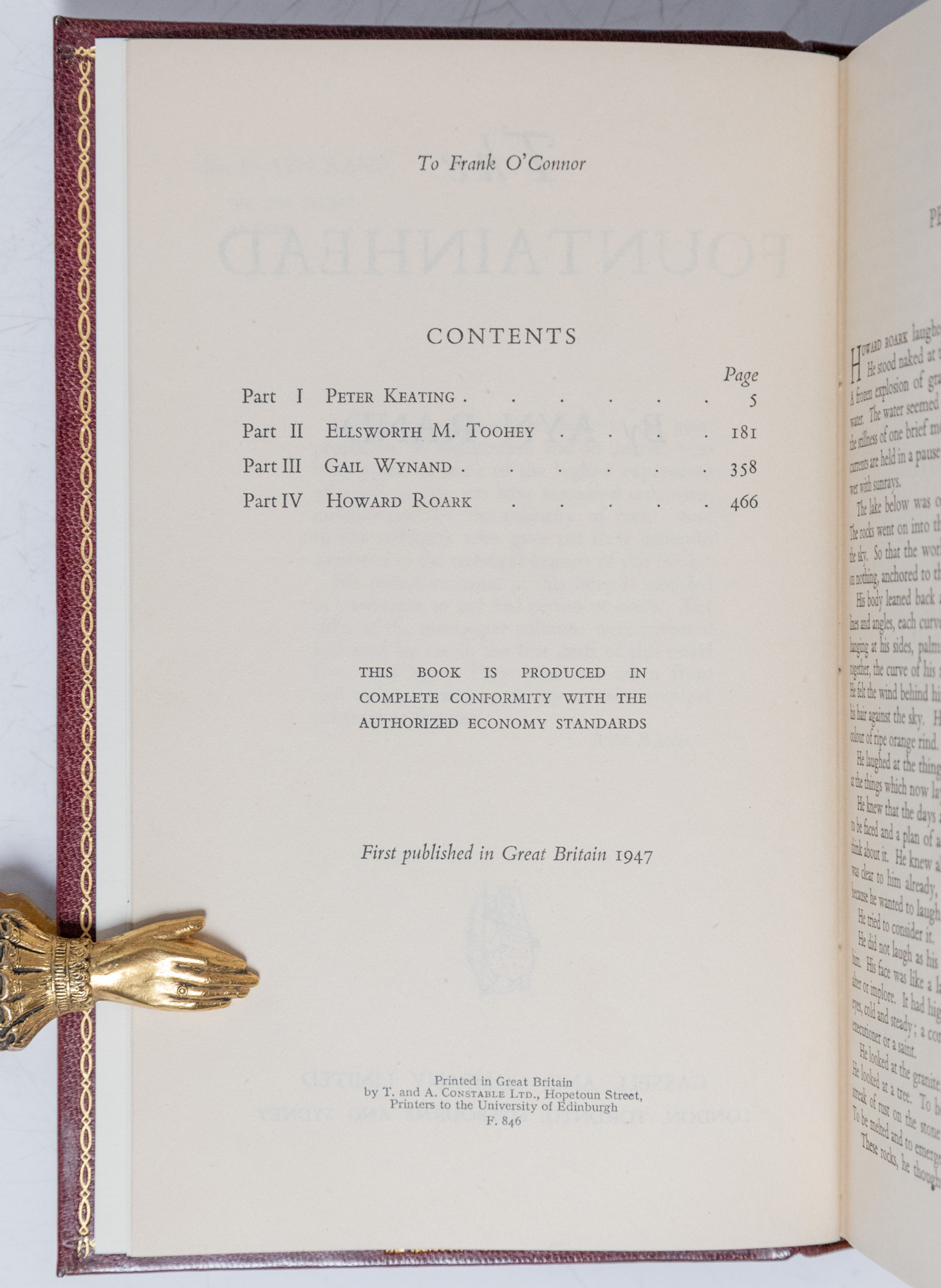The Fountainhead.