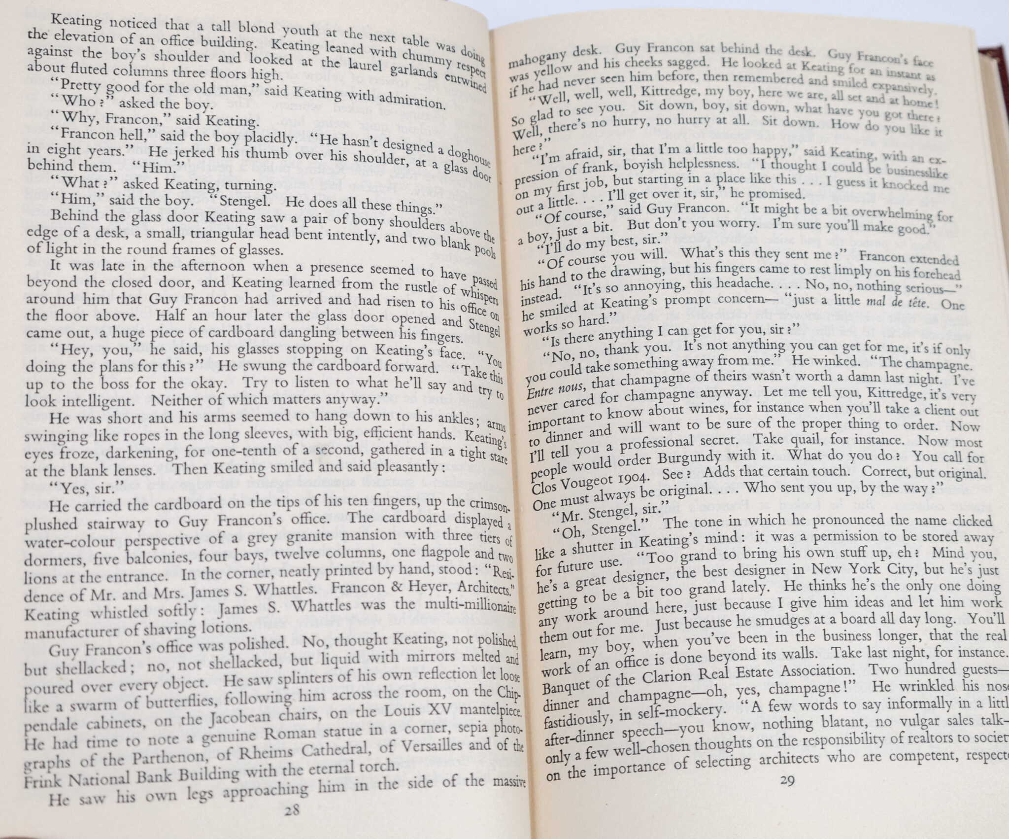 The Fountainhead.