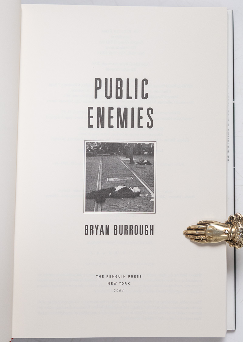 Public Enemies: America's Greatest Crime Wave and the Birth of the FBI, 1933-34.