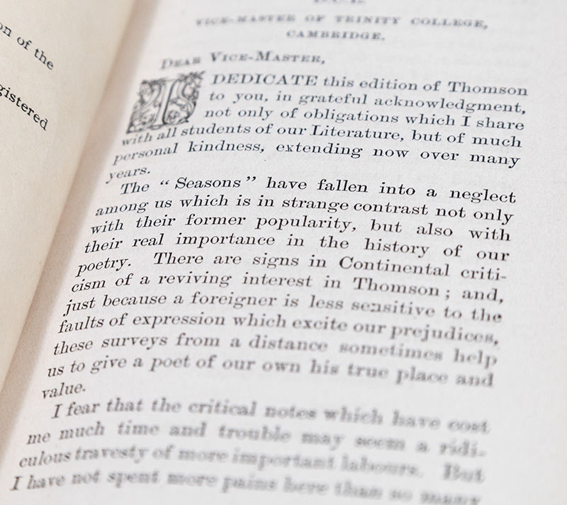 The British Poets: James Thomson.